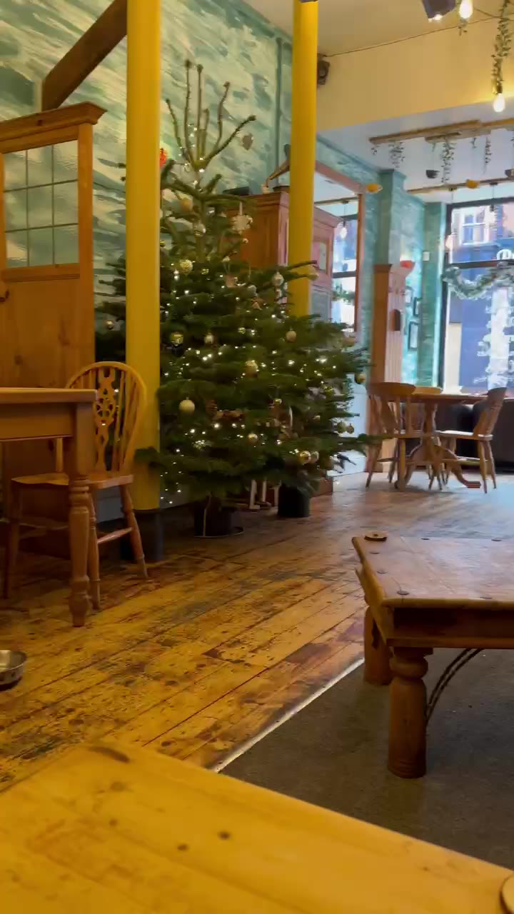 Café and local business atmosphere film still