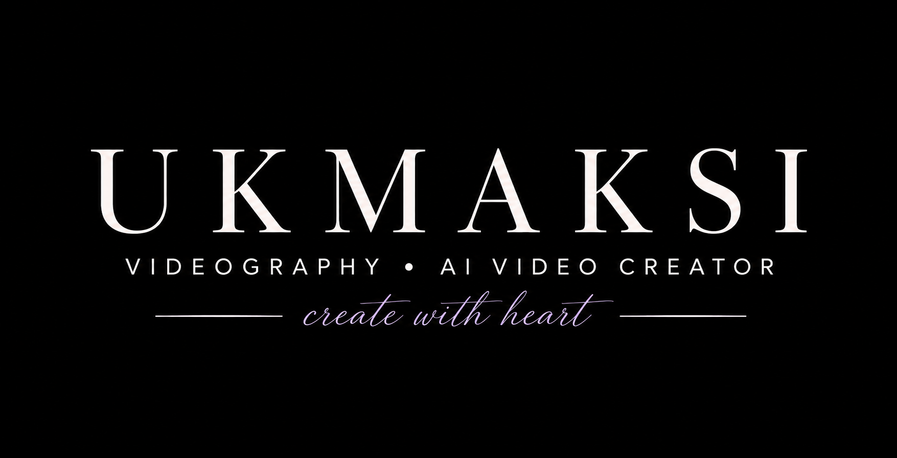 UKMAKSI Videography — AI Video Creator